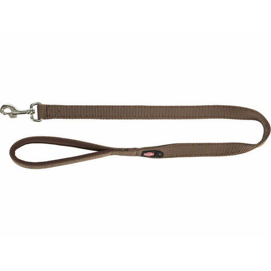 Dog Lead Trixie Premium Hazelnut 1 m L/XL-0