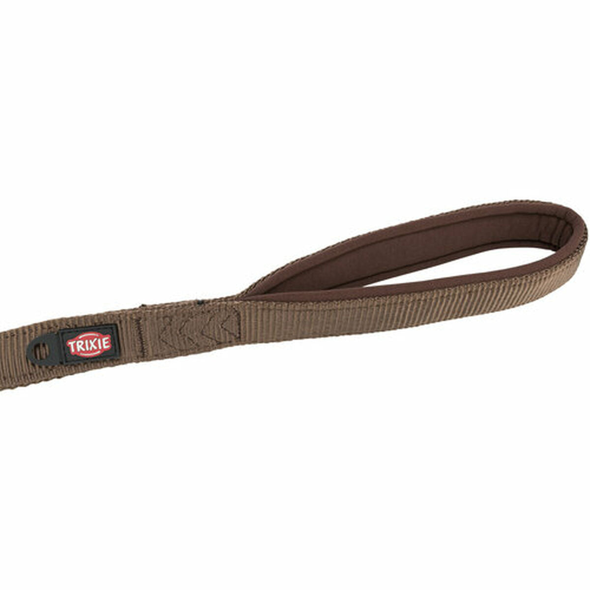 Dog Lead Trixie Premium Hazelnut 1 m L/XL-1