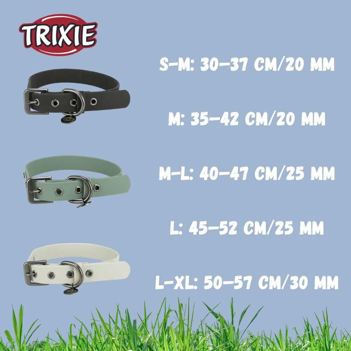 Dog collar Trixie CityStyle Green L 45-52 cm 42-52 cm-7