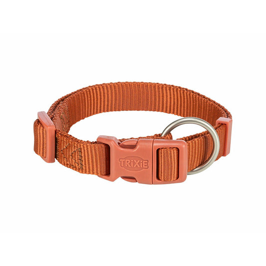 Dog collar Trixie Premium Orange S/M 30-45 cm-0