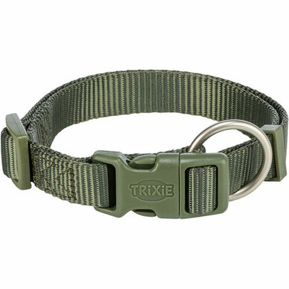 Dog collar Trixie Premium Green Olive S/M 30-45 cm-3