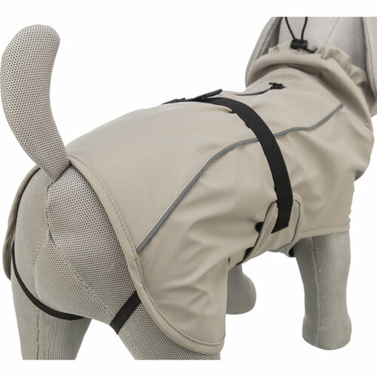 Dog raincoat Trixie Sand XS-1