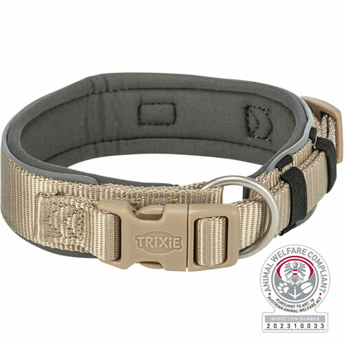 Dog collar Trixie Premium Graphite Sand S/M 33-42 cm-9