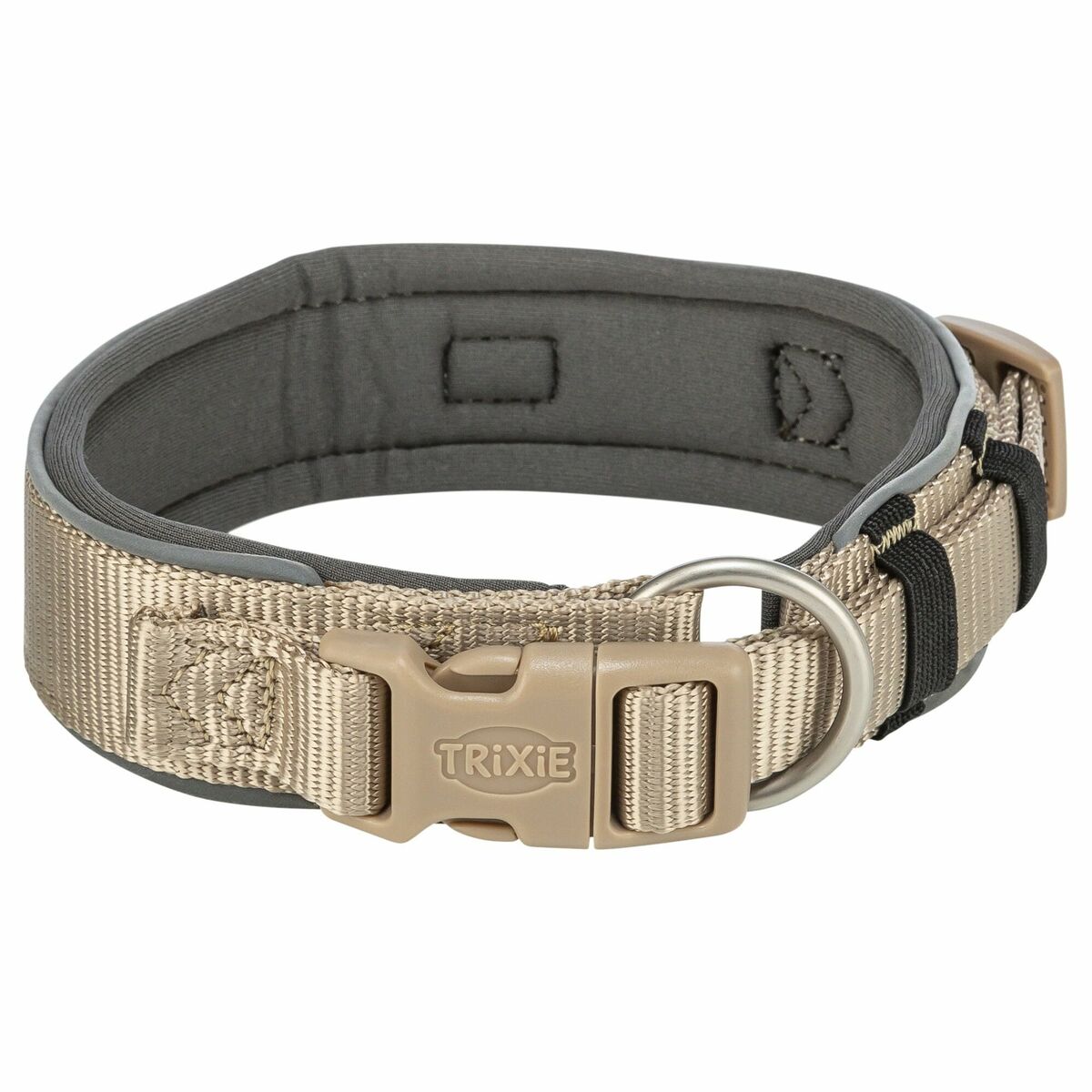 Dog collar Trixie Premium Graphite Sand L 46-55 cm-0