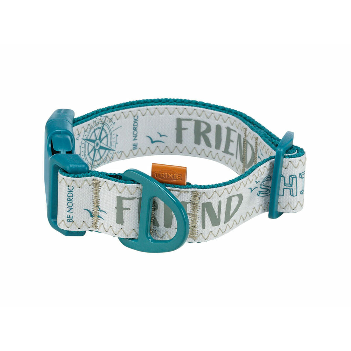 Dog collar Trixie BE NORDIC Blue M/L 40-60 cm-4