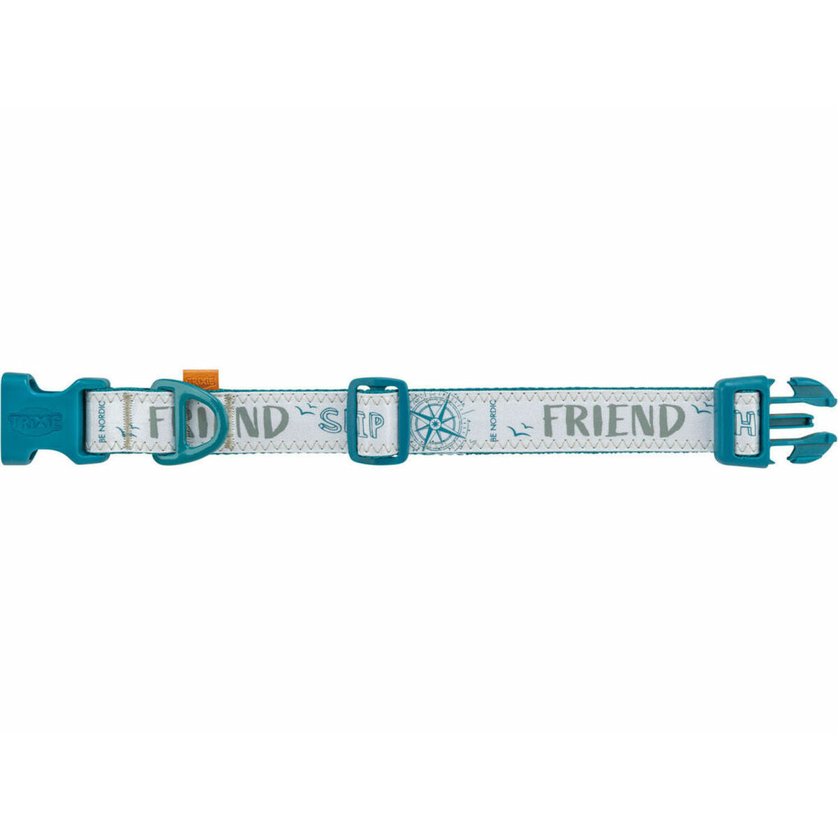 Dog collar Trixie BE NORDIC Blue M/L 40-60 cm-2