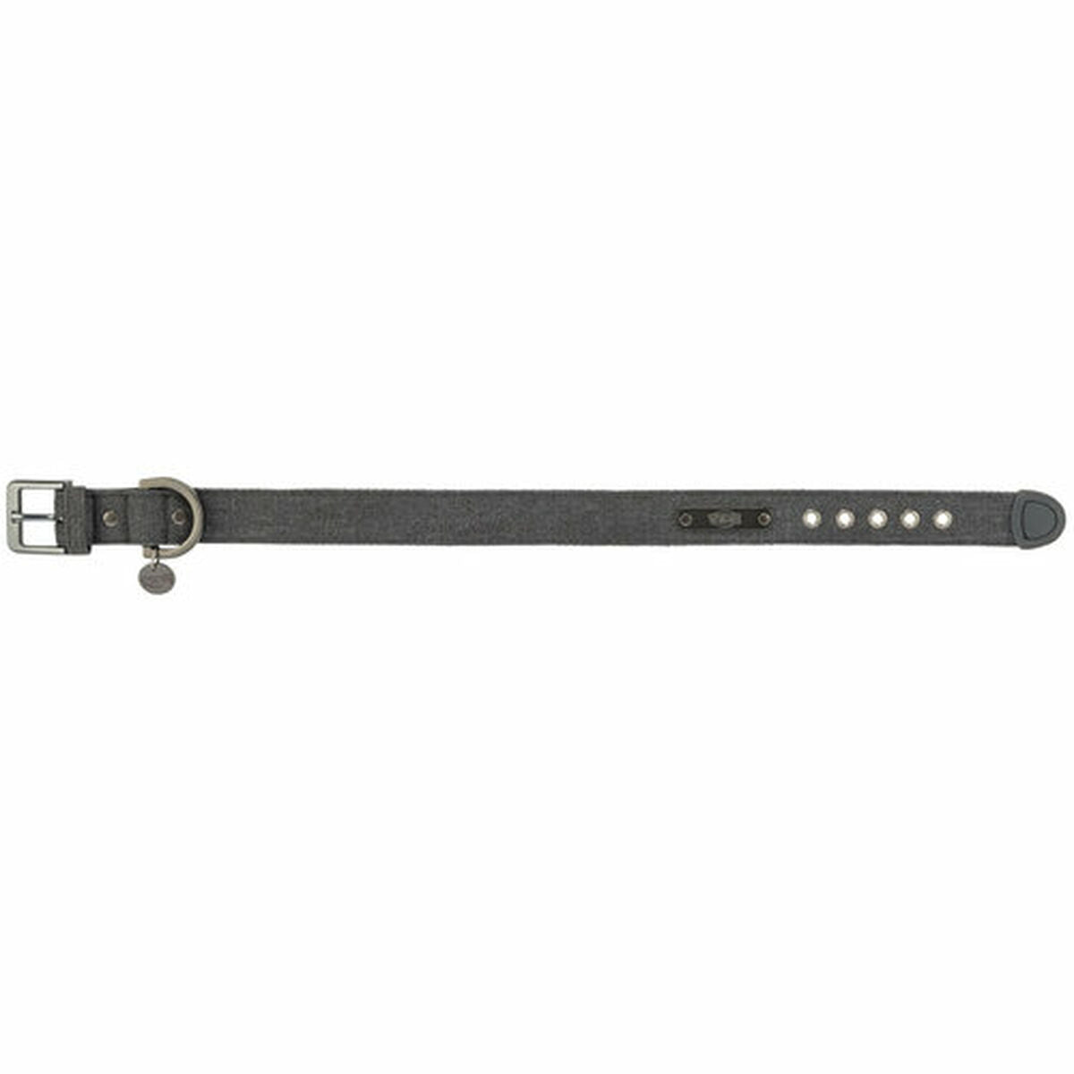 Dog collar Trixie CityStyle Black M 35-42 cm-1