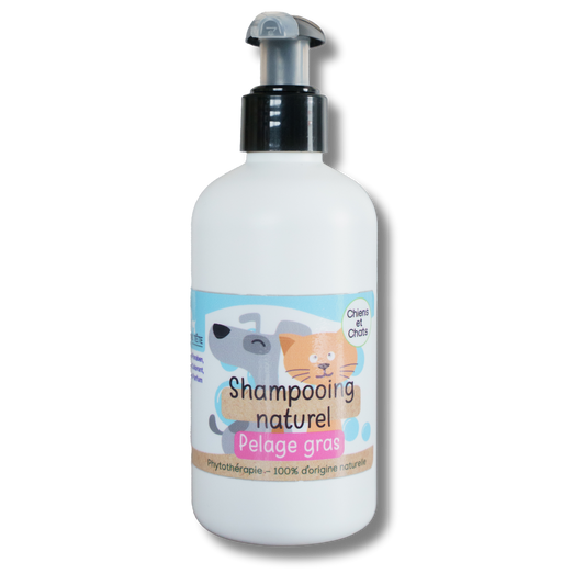 Natural shampoo 250mL - Oily Coat-0