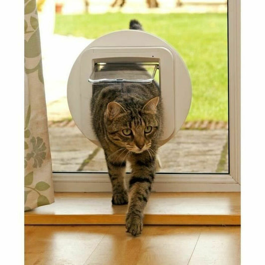 Adaptor SureFlap 70937 White Puerta simple Cat Flap-0