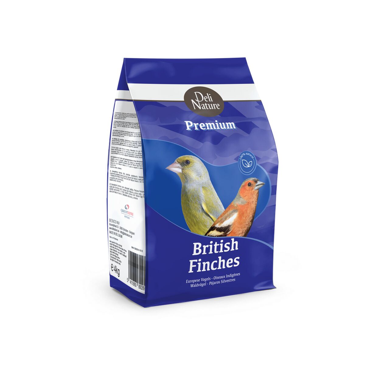 Bird food Deli Nature Premium 4 Kg-0