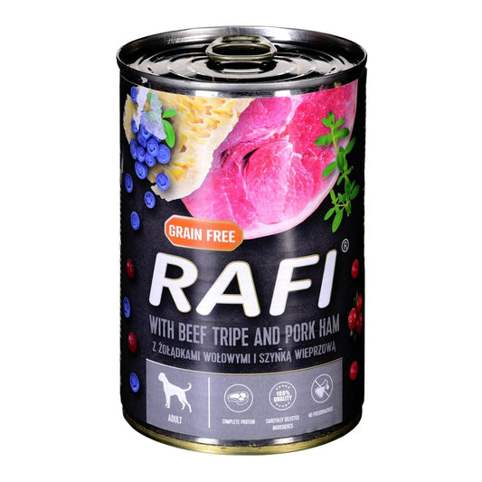 Wet food Dolina Noteci Rafi Hamburgers Veal 400 g-0