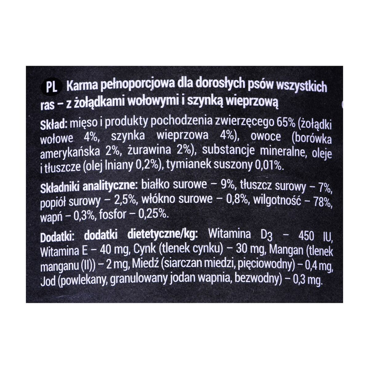 Wet food Dolina Noteci Rafi Hamburgers Veal 400 g-1