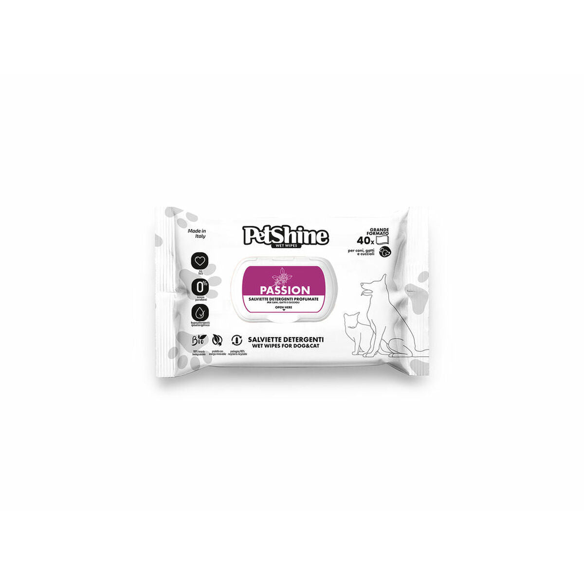 Wet Wipes for Pets Porrini-0