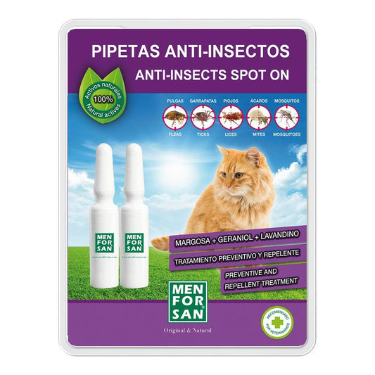 Insect repellant Menforsan 2 Units Pipettes Cat-0