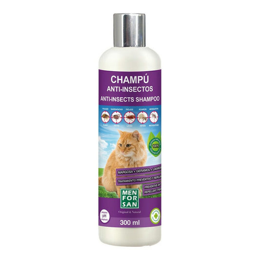 Shampoo Menforsan 300 ml Cat Insect repellant-0