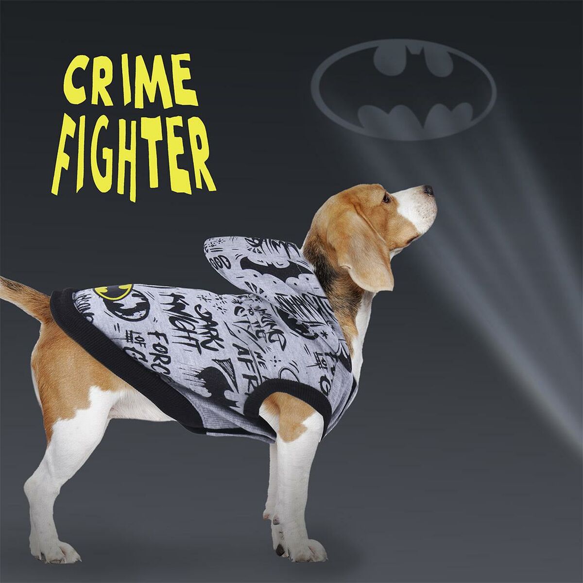 Dog Sweatshirt Batman XXS Black-3