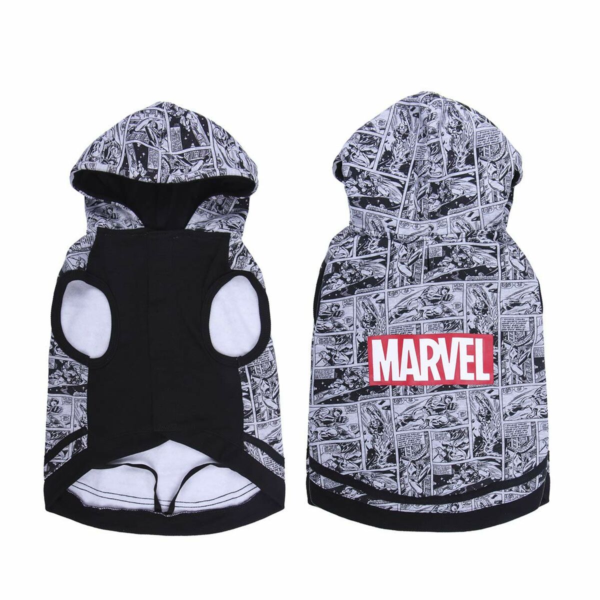 Dog Sweatshirt Marvel XS Grey-0