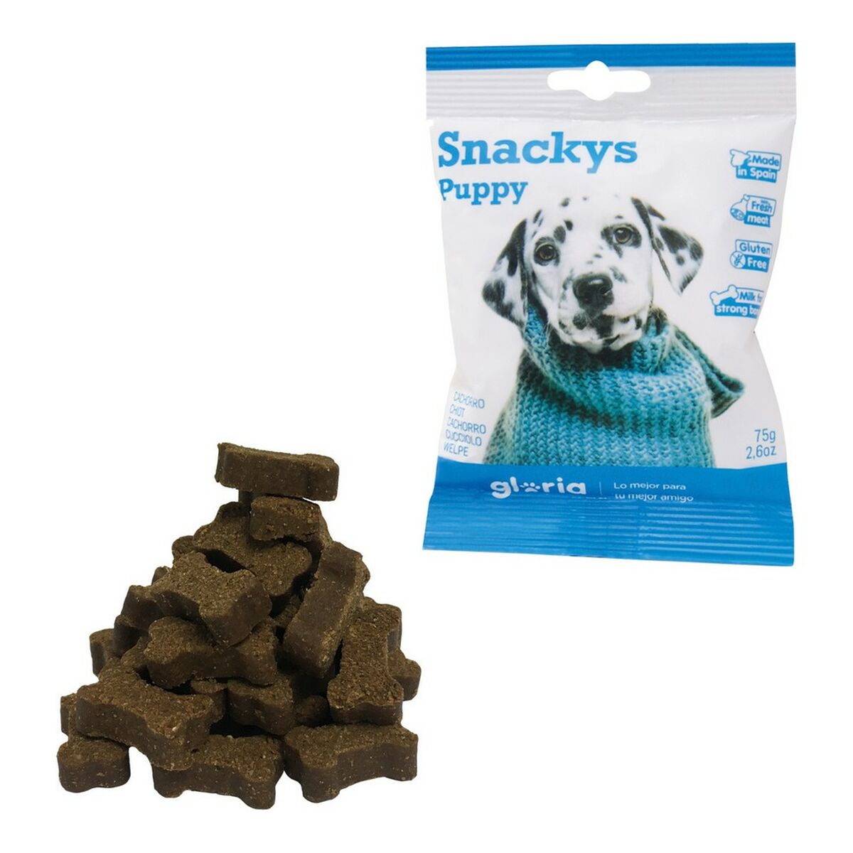 Dog Snack Gloria Display Snackys Puppies (30 x 75 g)-0