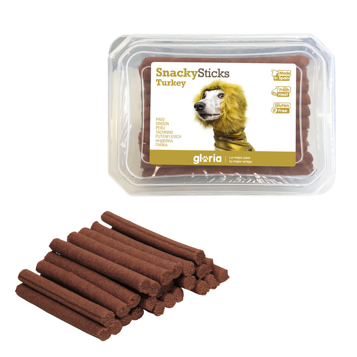 Dog Snack Gloria Snackys Sticks Chicken Turkey Small bars (800 g)-0