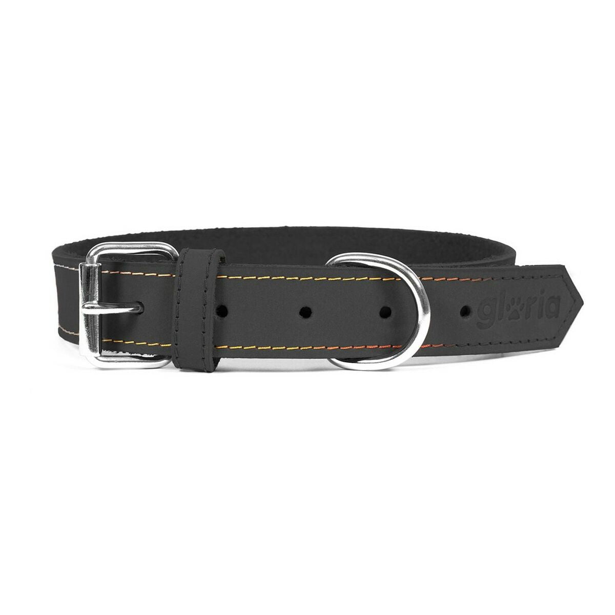 Dog collar Gloria Oasis Black (1,2 x 35 cm)-0