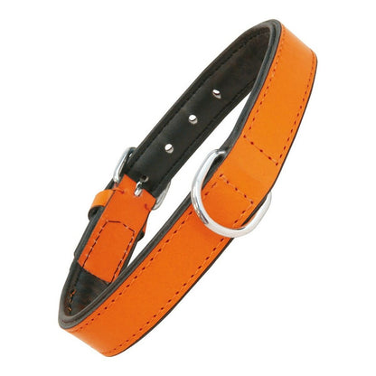 Dog collar Gloria Padded Orange (30 x 1,5 cm)-0