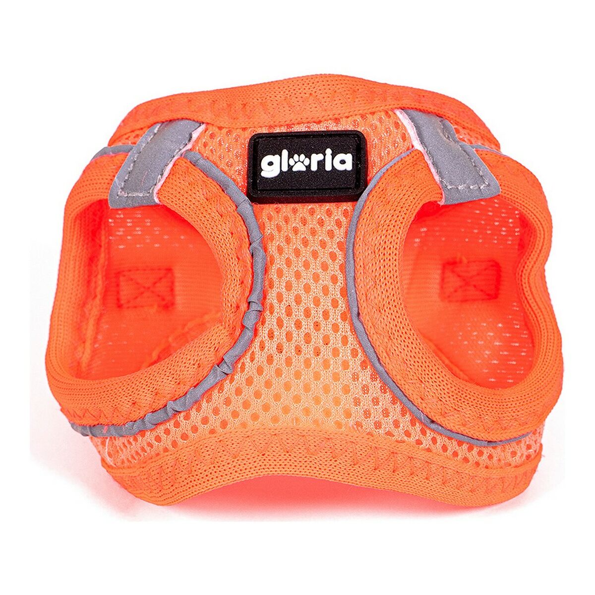 Dog Harness Gloria Air Mesh Trek Star Adjustable Orange Size XXXS (18-20 cm)-1