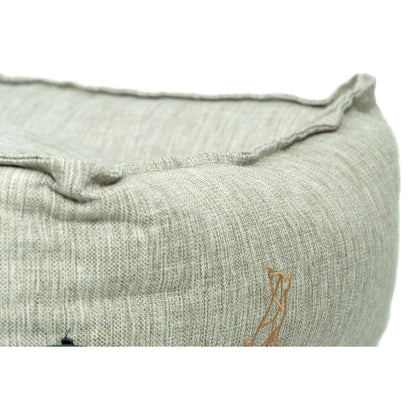 Dog Bed Gloria Beige 95 x 75 cm-4