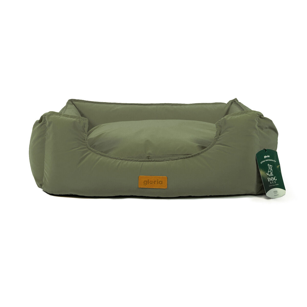 Dog Bed Gloria Green 95 x 75 cm-0