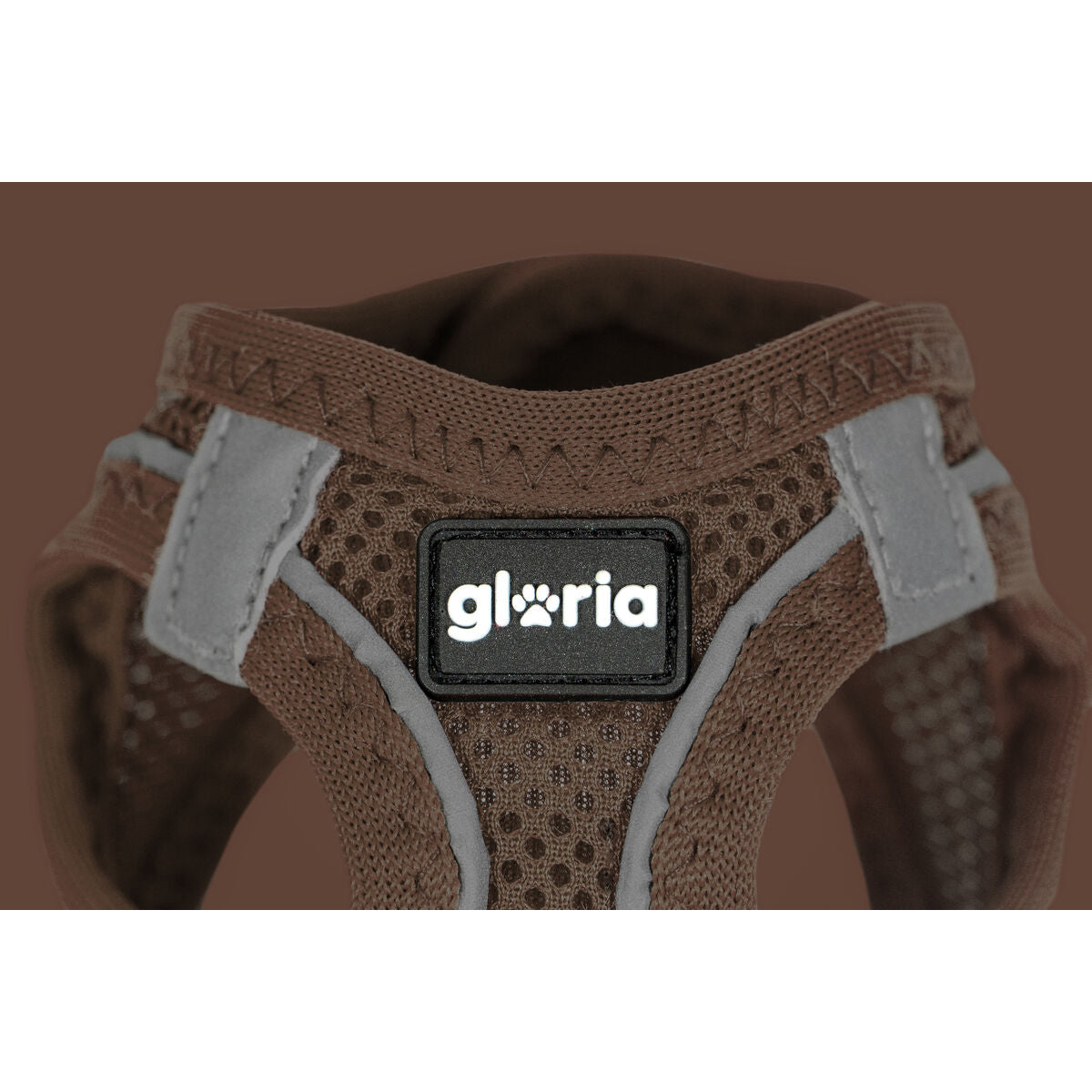 Dog Harness Gloria 31-34,6 cm Brown XS 27-28 cm-1