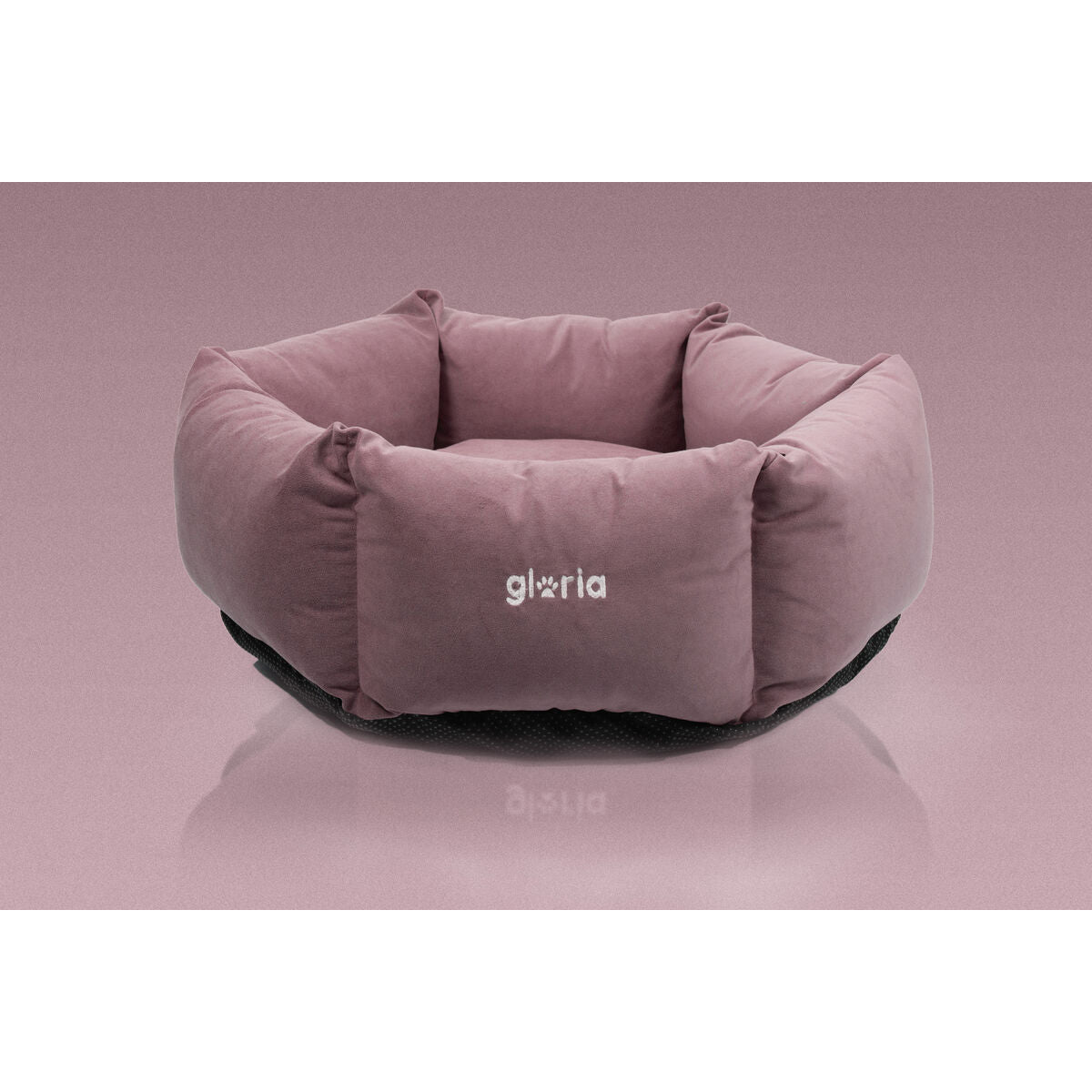 Dog Bed Gloria Hondarribia Pink 75 x 75 cm Hexagonal-4