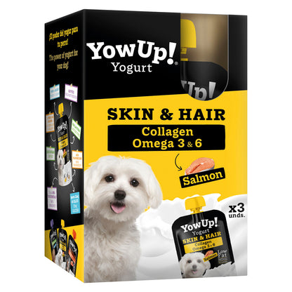 Wet food YowUp Skin and Hair Salmon 3 Units 3 x 115 g-2