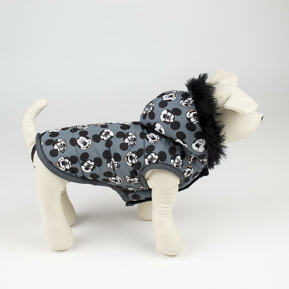 Dog Coat Mickey Mouse Grey-7