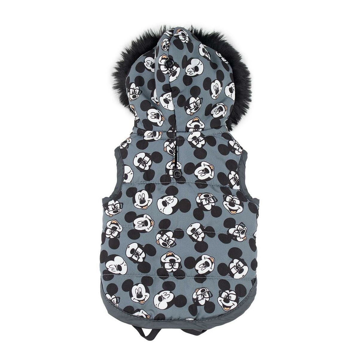 Dog Coat Mickey Mouse Grey-0