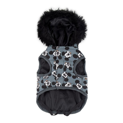 Dog Coat Mickey Mouse Grey-3