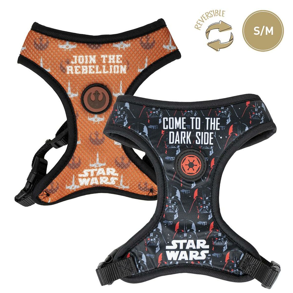 Dog Harness Star Wars Reversible-0