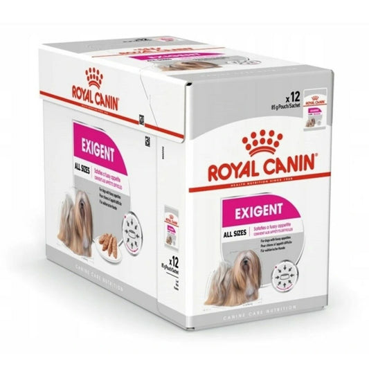 Wet food Royal Canin Exigent Meat 12 x 85 g-0