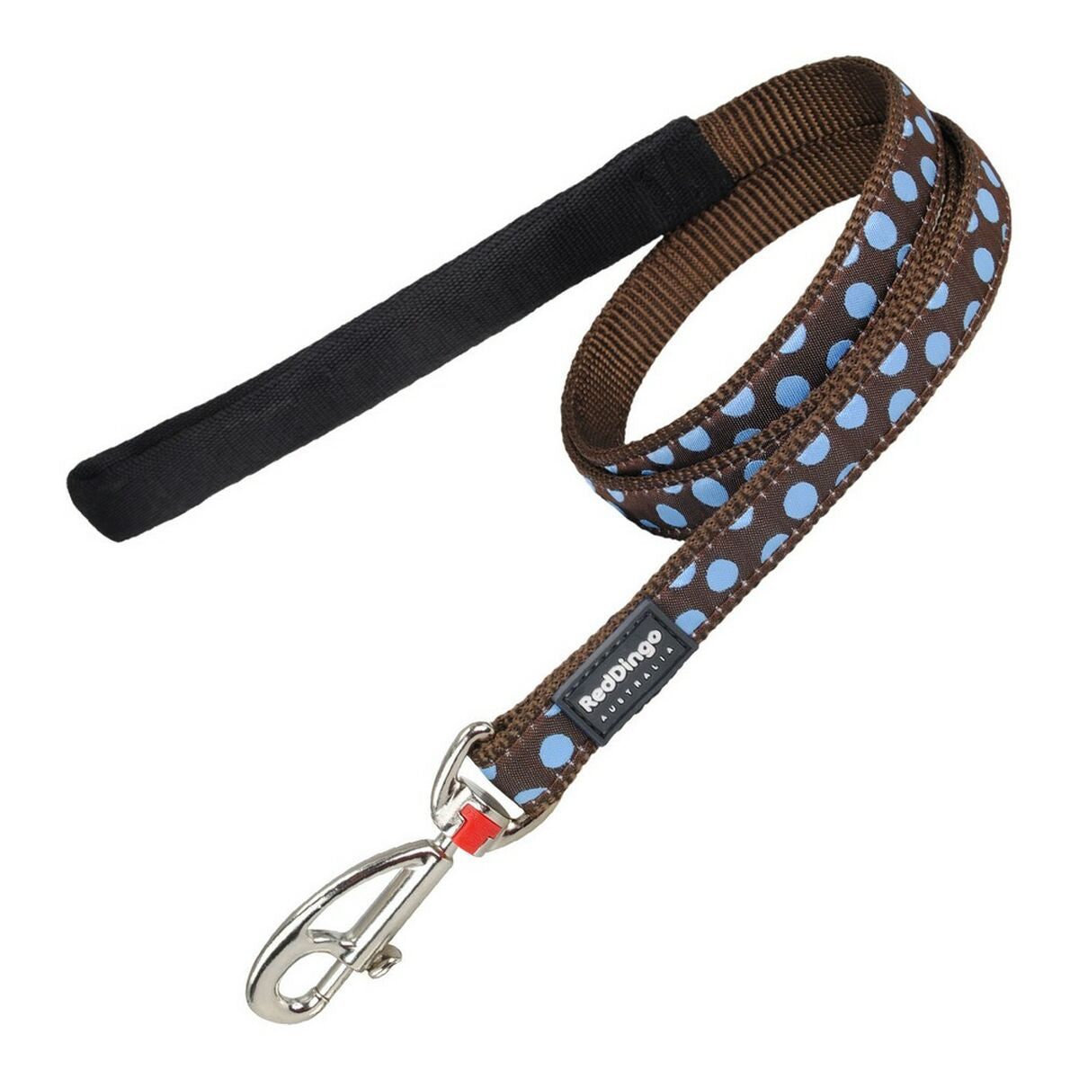 Dog Lead Red Dingo Brown Points (1,2 x 120 cm)-0