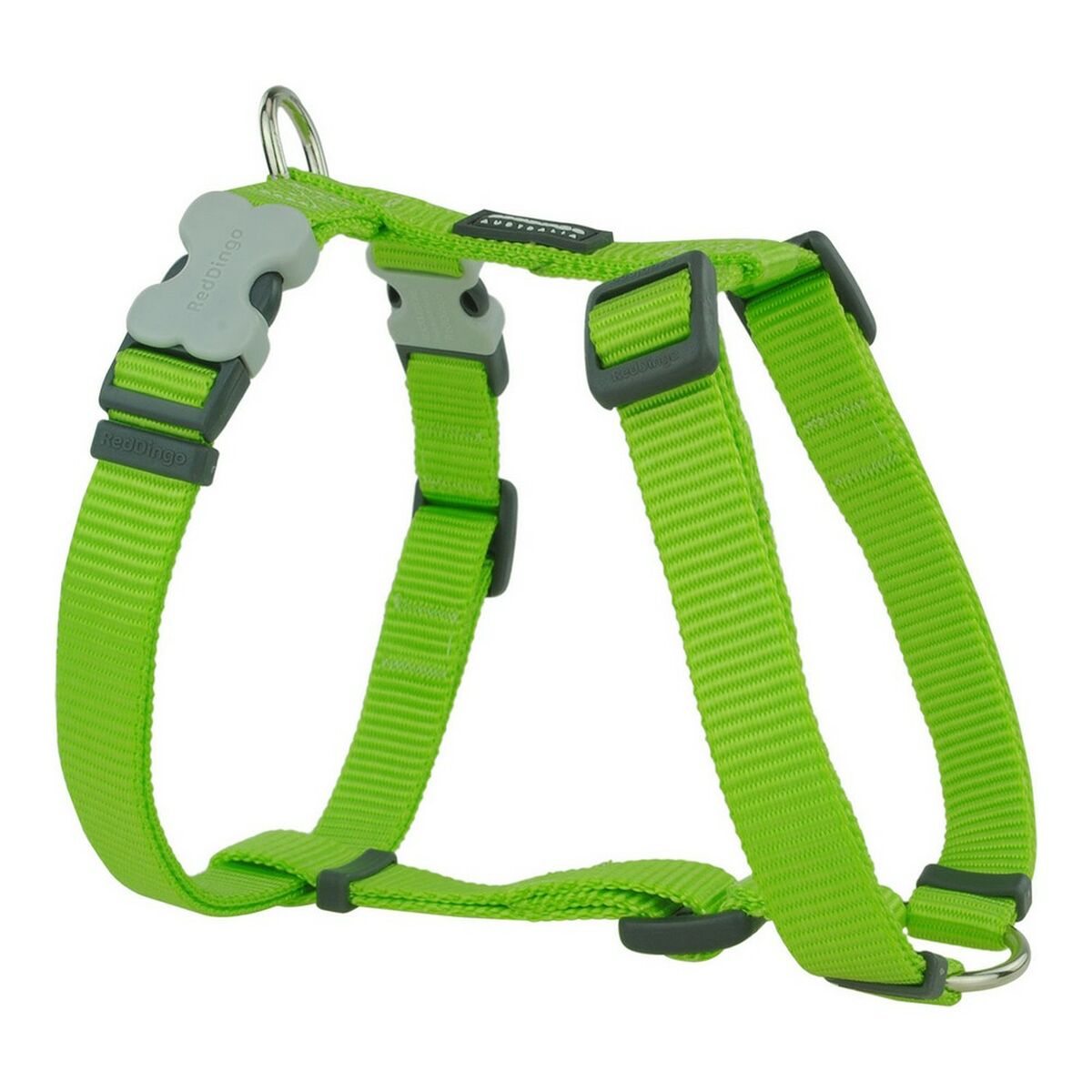 Dog Harness Red Dingo Smooth 37-61 cm Lime-0