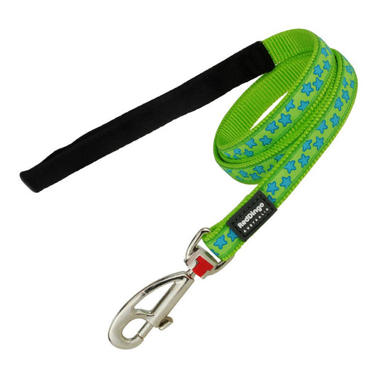 Dog Lead Red Dingo Green (2 x 120 cm)-0