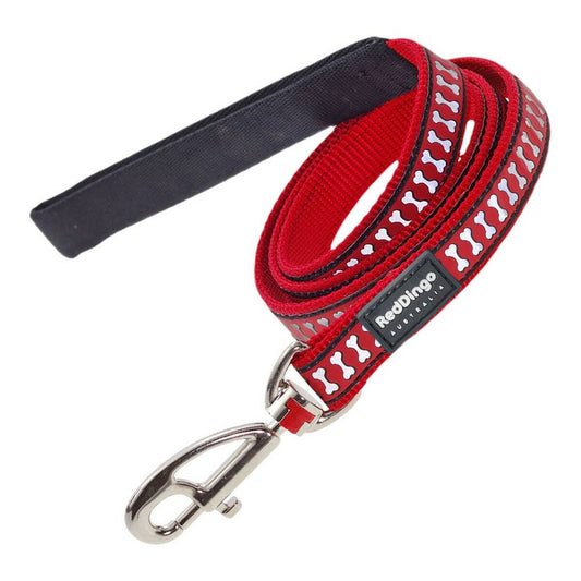 Dog Lead Red Dingo Reflective Red (1,5 x 120 cm)-0