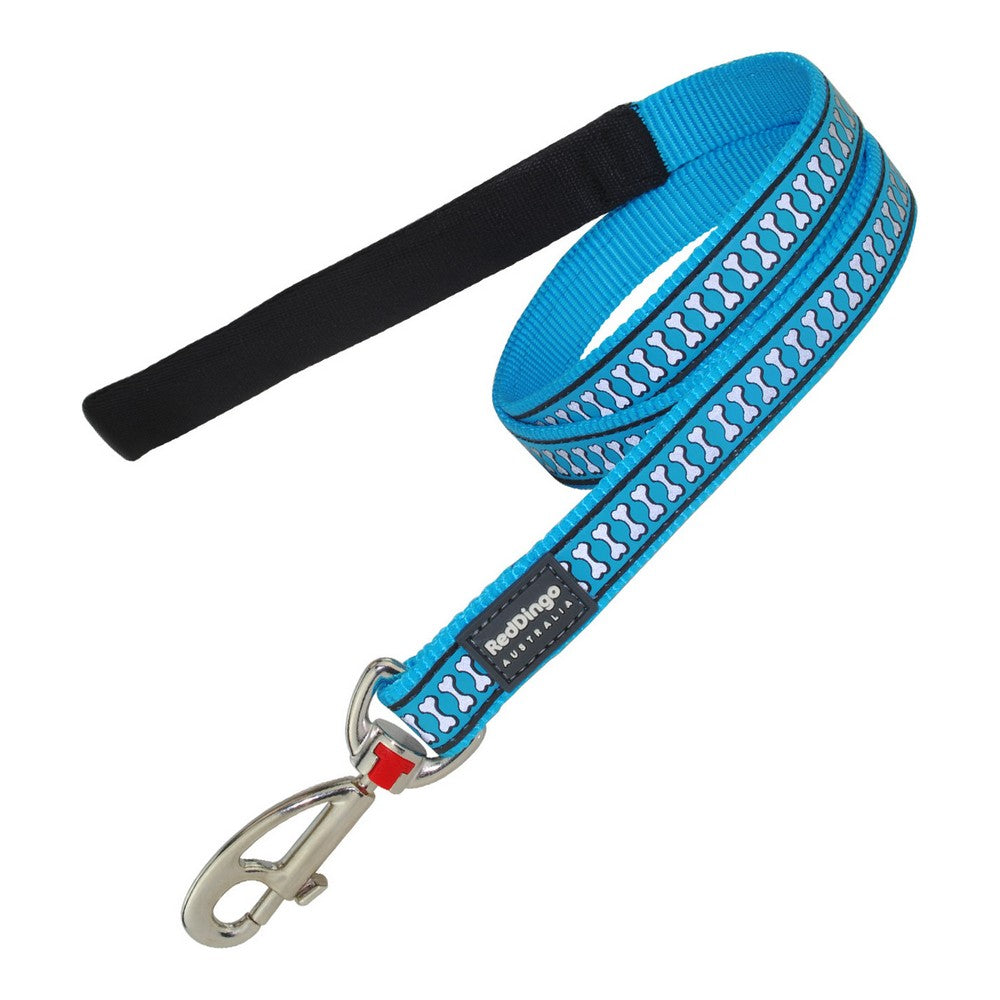 Dog Lead Red Dingo Reflective Turquoise (1,5 x 120 cm)-0