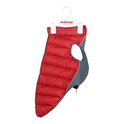 Dog Coat Red Dingo Puffer 45 cm Orange/Red-3