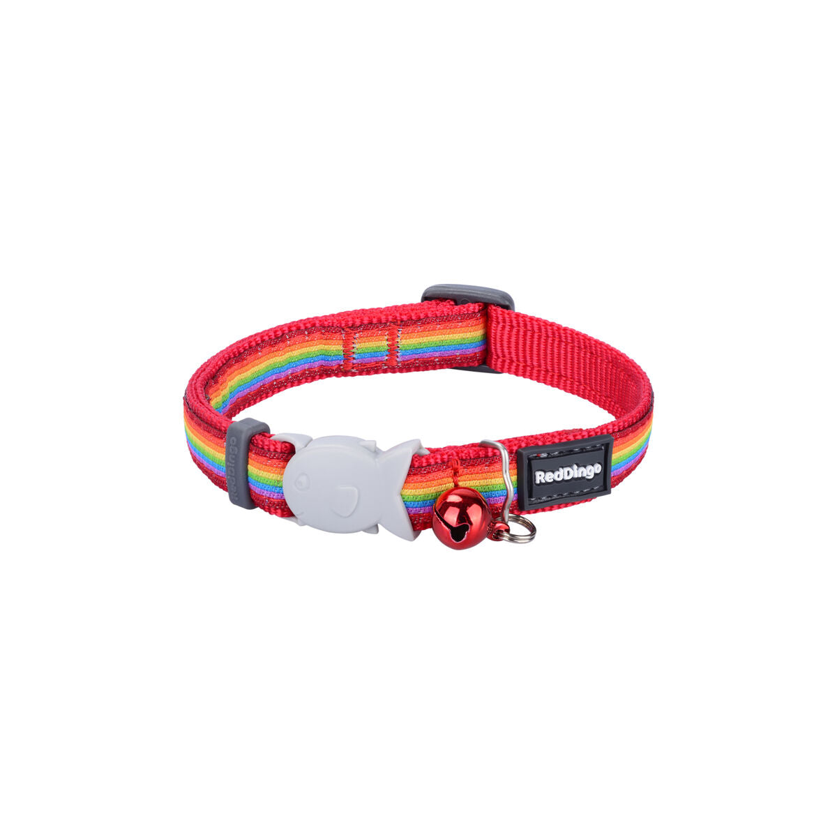 Cat Collar Red Dingo Rainbow 20-32 cm Multicolour-0