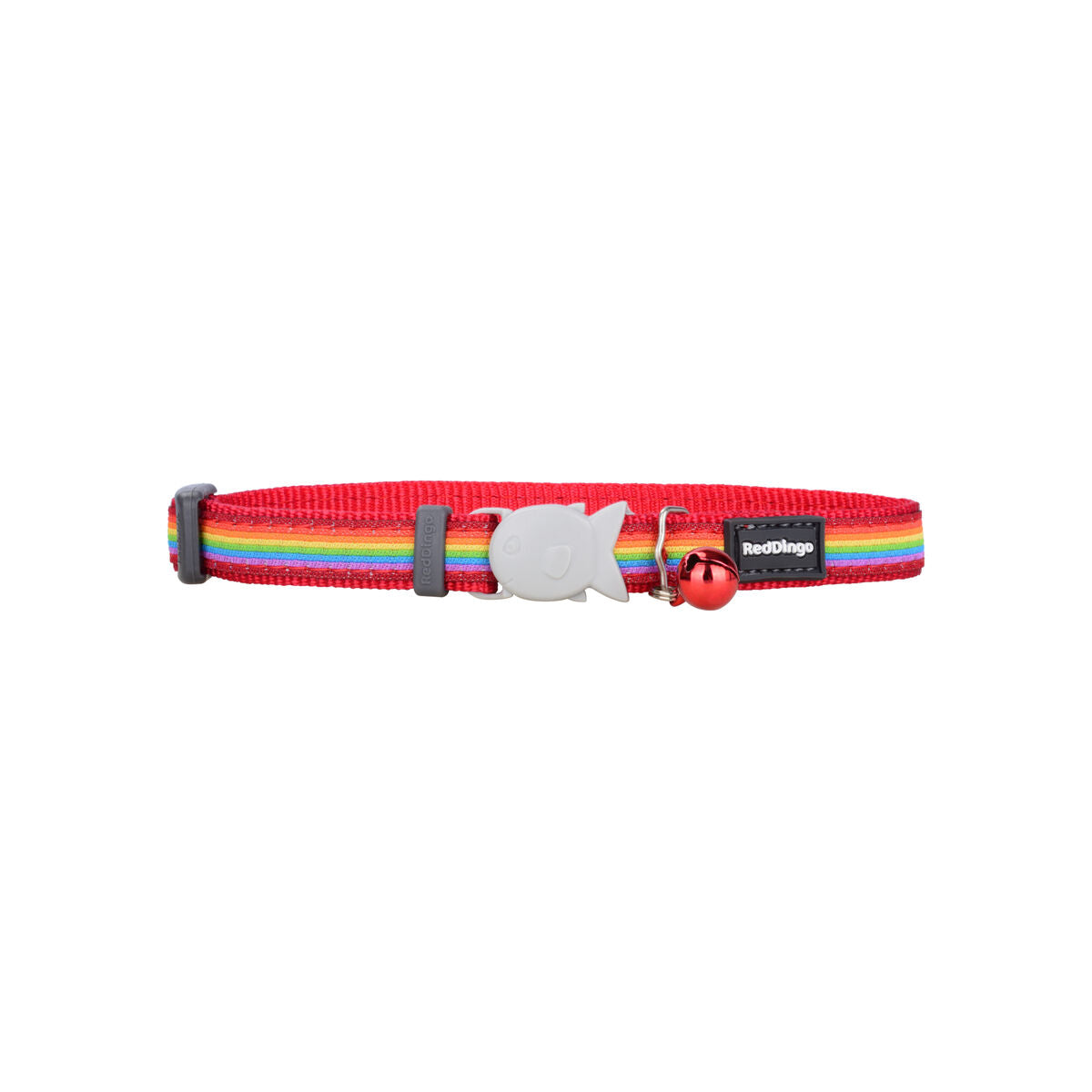 Cat Collar Red Dingo Rainbow 20-32 cm Multicolour-3