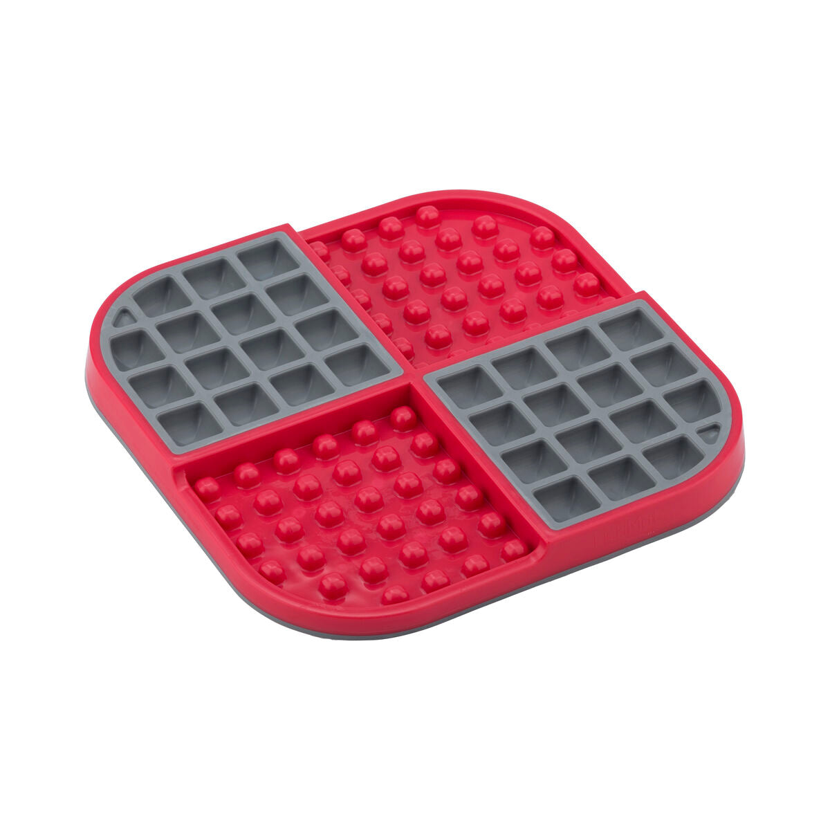 Dog Feeder Lickimat polypropylene TPR Red-0