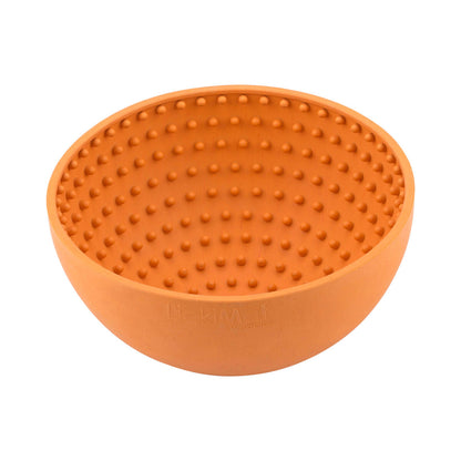 Dog Feeder Lickimat Wobble Orange Rubber-0