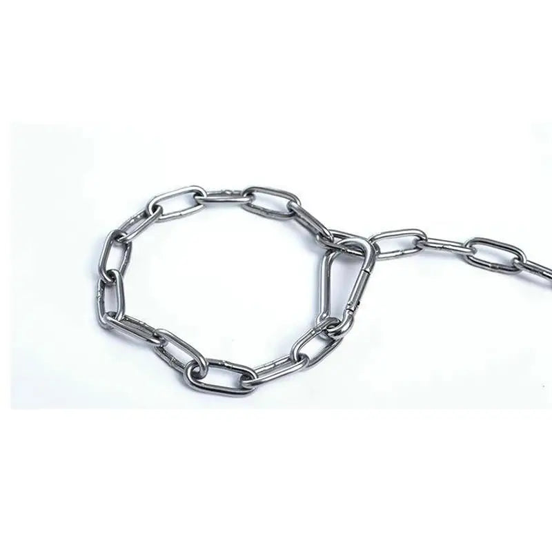 Stainless Steel Long Link Chain for Dog - 4petslovers