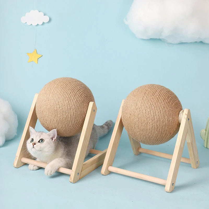 Cat Scratching Ball - 4petslovers