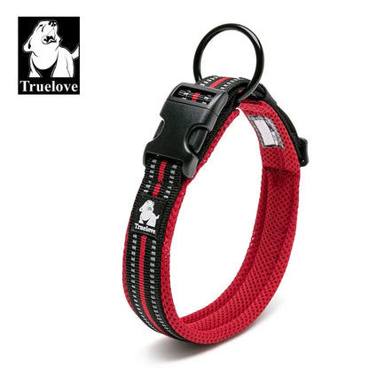 Truelove Adjustable Mesh Padded Pet Dog Collar - 4petslovers