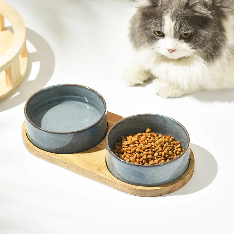 Ceramic pet food bowl - 4petslovers